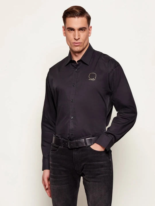 Zdjęcie produktu Karl Lagerfeld Koszula | Loose fit czarny