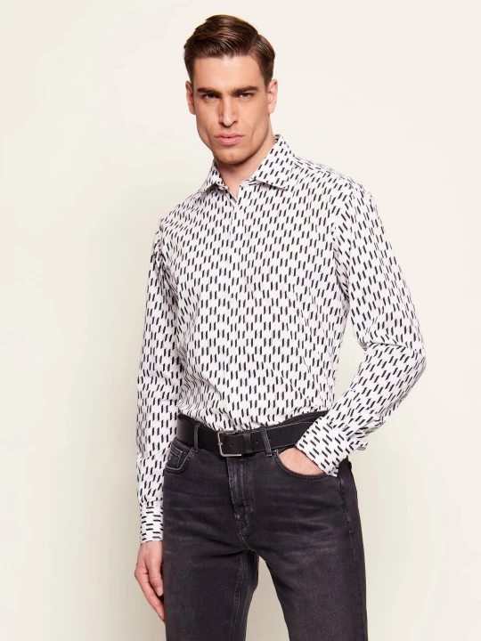 Zdjęcie produktu Karl Lagerfeld Koszula | Modern fit biały