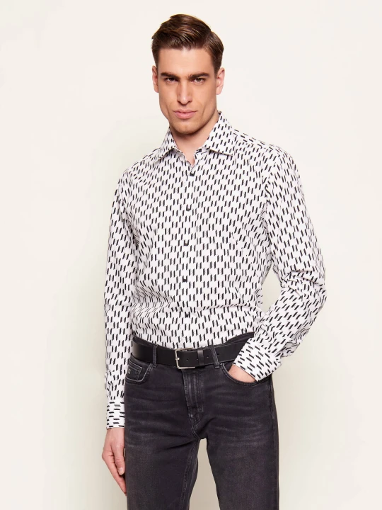 Zdjęcie produktu Karl Lagerfeld Koszula | Modern fit biały