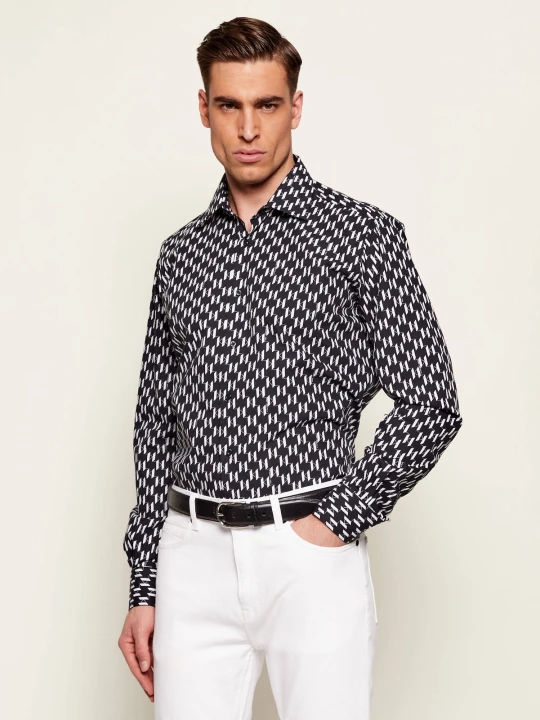 Zdjęcie produktu Karl Lagerfeld Koszula | Modern fit czarny