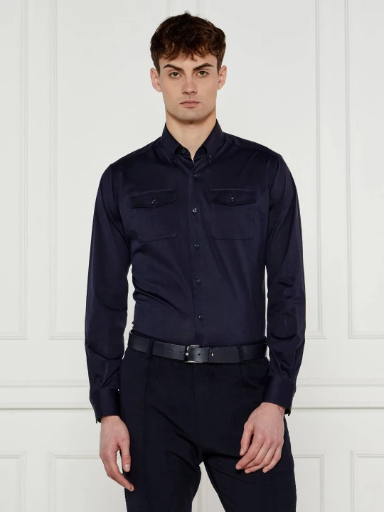 Zdjęcie produktu Karl Lagerfeld Koszula | Modern fit granatowy