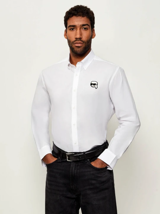 Zdjęcie produktu Karl Lagerfeld Koszula | Regular Fit biały