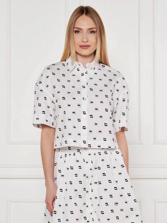 Zdjęcie produktu Karl Lagerfeld Koszula | Relaxed fit biały