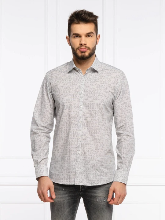 Zdjęcie produktu Karl Lagerfeld Koszula | Slim Fit szary
