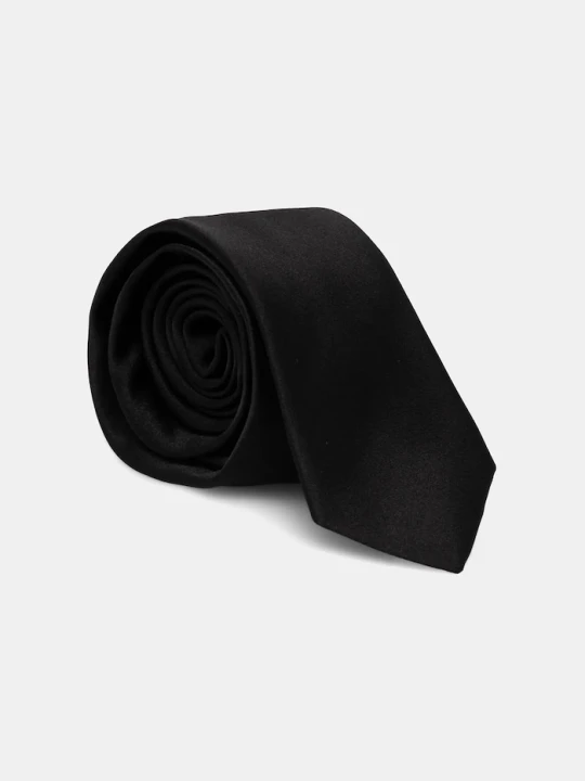 Zdjęcie produktu Karl Lagerfeld krawat jedwabny czarny