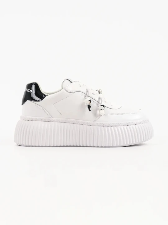Zdjęcie produktu Karl Lagerfeld Kreeper Nft sneakersy damskie skórzane biały