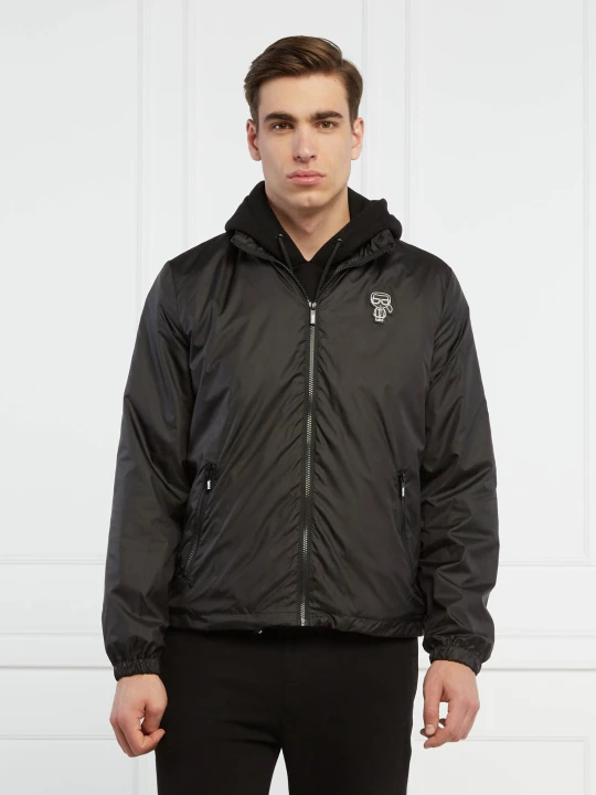 Zdjęcie produktu Karl Lagerfeld Kurtka 2w1 | Regular Fit czarny
