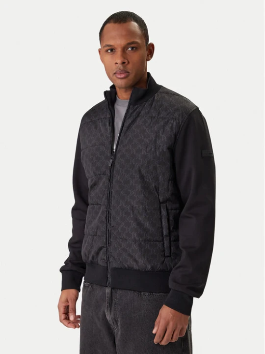 Zdjęcie produktu KARL LAGERFELD Kurtka bomber 505061 561527 Czarny Regular Fit