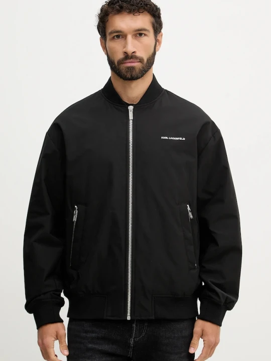 Zdjęcie produktu Karl Lagerfeld kurtka bomber czarny