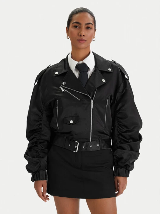 Zdjęcie produktu KARL LAGERFELD Kurtka bomber B1W14002 Czarny Relaxed Fit