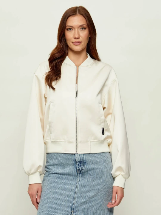 Zdjęcie produktu Karl Lagerfeld Kurtka bomber cote d | Regular Fit ecru