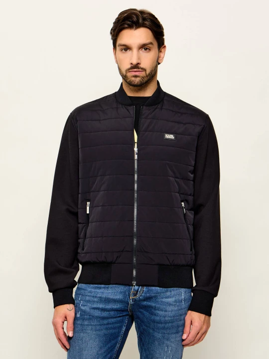 Zdjęcie produktu Karl Lagerfeld Kurtka bomber | Regular Fit czarny