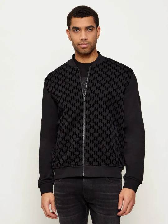 Zdjęcie produktu Karl Lagerfeld Kurtka bomber | Regular Fit czarny