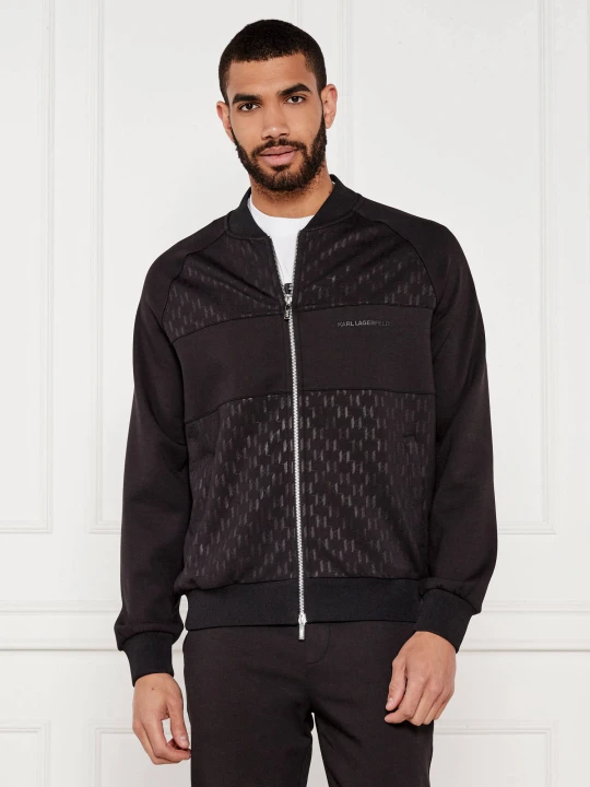Zdjęcie produktu Karl Lagerfeld Kurtka bomber | Regular Fit czarny