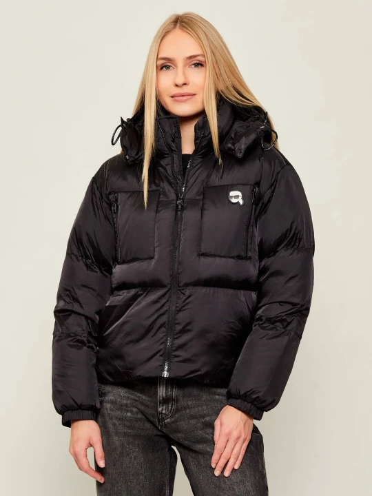 Zdjęcie produktu Karl Lagerfeld Kurtka Ikon | Regular Fit czarny