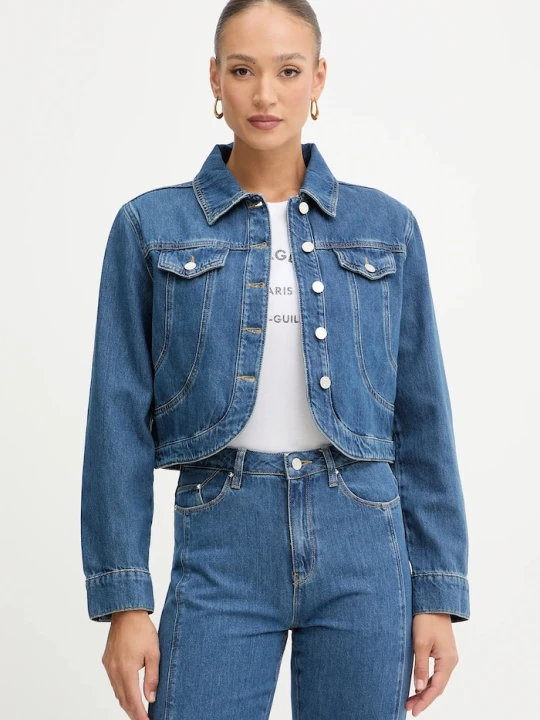 Zdjęcie produktu Karl Lagerfeld kurtka jeansowa FASHION DENIM niebieski