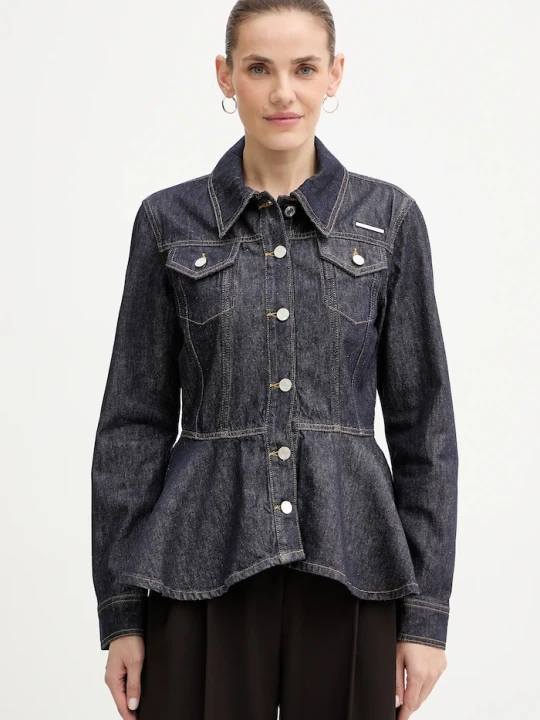 Zdjęcie produktu Karl Lagerfeld kurtka jeansowa granatowy