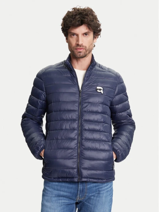 Zdjęcie produktu KARL LAGERFELD Kurtka puchowa 505710 551590 Granatowy Regular Fit