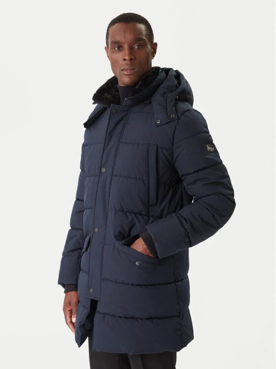 Zdjęcie produktu KARL LAGERFELD Kurtka zimowa 505035 554586 Granatowy Regular Fit