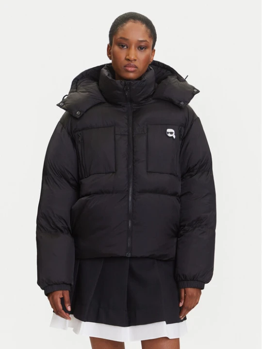 Zdjęcie produktu KARL LAGERFELD Kurtka zimowa A3W15020 Czarny Regular Fit