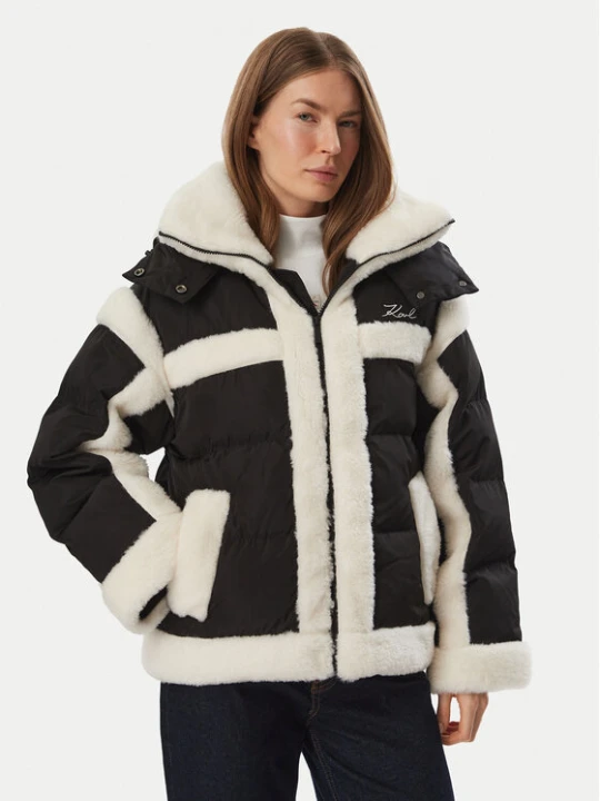 Zdjęcie produktu KARL LAGERFELD Kurtka zimowa B4W15004 Czarny Regular Fit