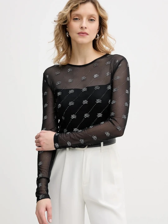 Zdjęcie produktu Karl Lagerfeld longsleeve czarny