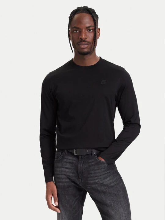 Zdjęcie produktu KARL LAGERFELD Longsleeve 755002 564200 Czarny Regular Fit