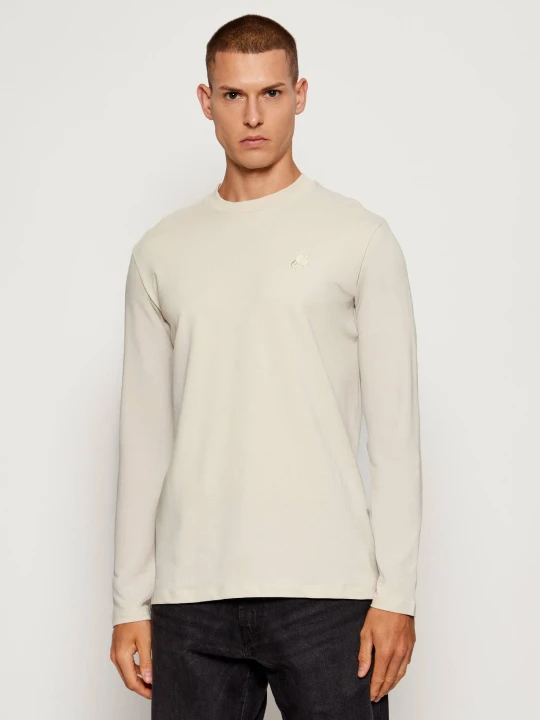Zdjęcie produktu Karl Lagerfeld Longsleeve | Regular Fit beżowy
