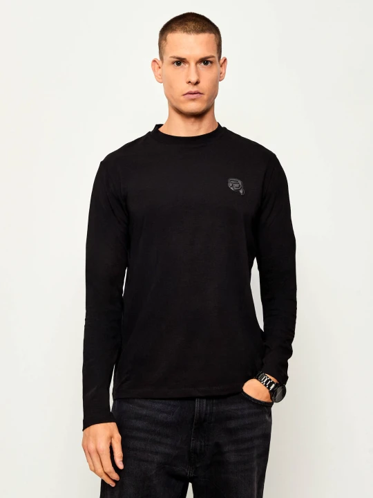 Zdjęcie produktu Karl Lagerfeld Longsleeve | Regular Fit czarny