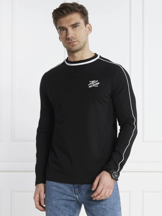 Zdjęcie produktu Karl Lagerfeld Longsleeve | Regular Fit czarny