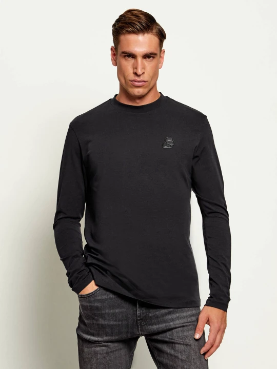 Zdjęcie produktu Karl Lagerfeld Longsleeve | Regular Fit czarny