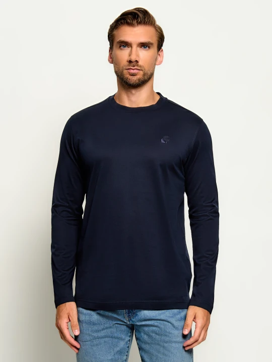 Zdjęcie produktu Karl Lagerfeld Longsleeve | Regular Fit granatowy
