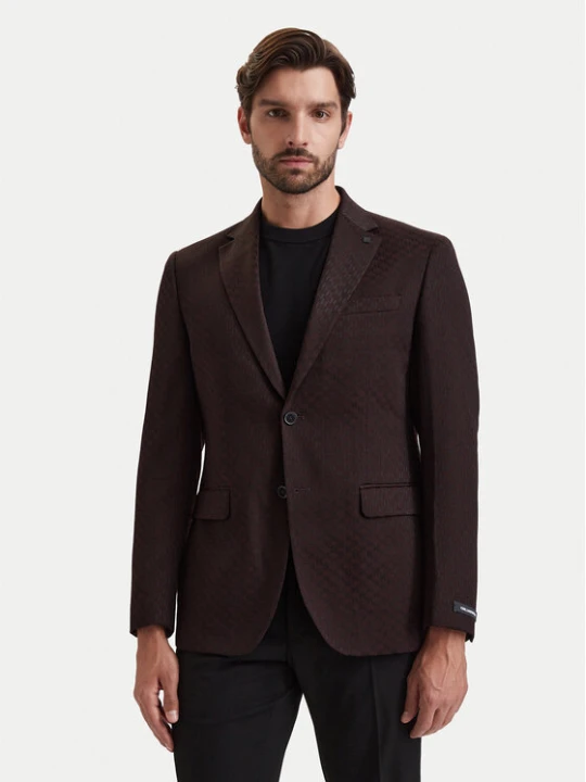 Zdjęcie produktu KARL LAGERFELD Marynarka 155200 564115 Czarny Slim Fit