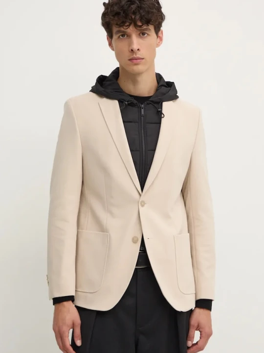 Zdjęcie produktu Karl Lagerfeld marynarka beżowy