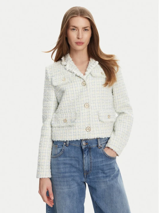 Zdjęcie produktu KARL LAGERFELD Marynarka A2W14024 Błękitny Regular Fit Niebieski jasny