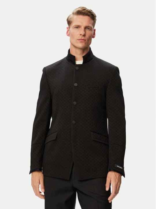 Zdjęcie produktu KARL LAGERFELD Marynarka Glory 155220 563115 Czarny Regular Fit