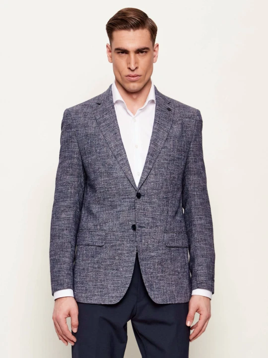 Zdjęcie produktu Karl Lagerfeld Marynarka | Modern fit granatowy