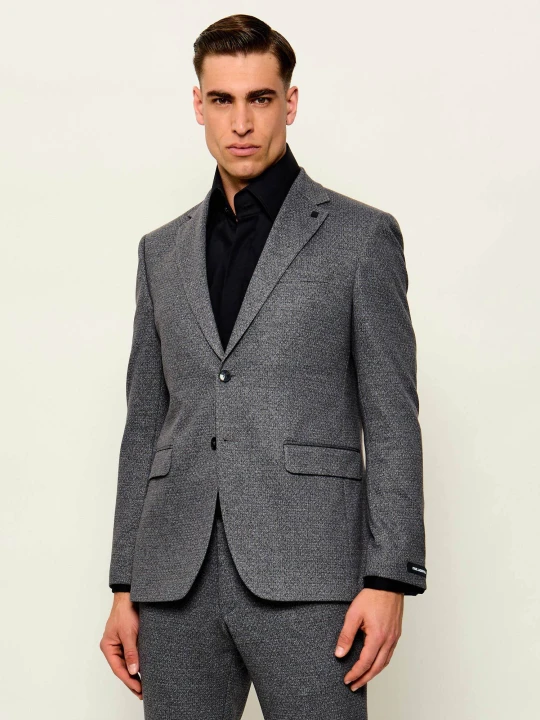 Zdjęcie produktu Karl Lagerfeld Marynarka | Slim Fit grafitowy