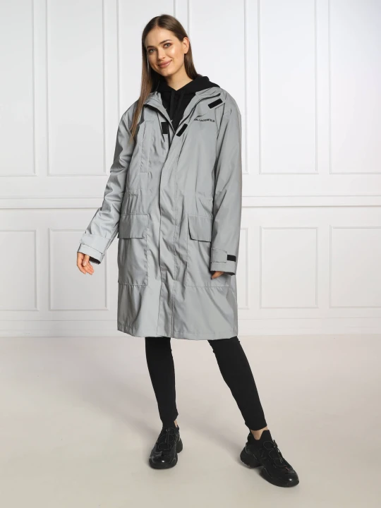 Zdjęcie produktu Karl Lagerfeld Parka REFLECTIVE | Regular Fit srebrny