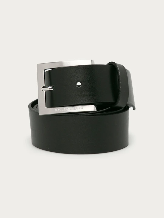 Zdjęcie produktu Karl Lagerfeld - Pasek skórzany 500498.815300 czarny