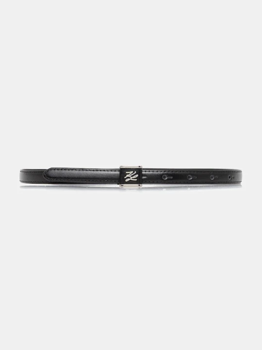 Zdjęcie produktu Karl Lagerfeld pasek skórzany K/AUTOGRAPH czarny