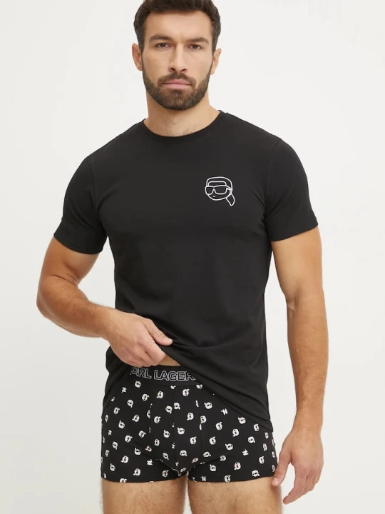 Zdjęcie produktu Karl Lagerfeld piżama czarny