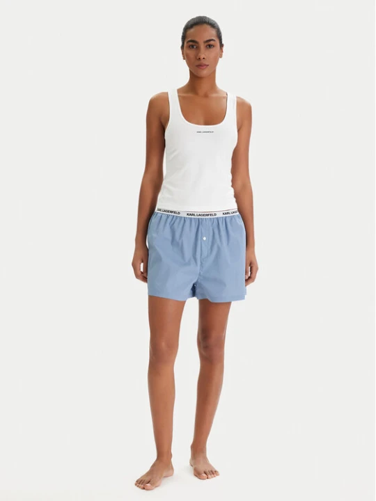 Zdjęcie produktu KARL LAGERFELD Piżama B1W45008 Biały Regular Fit