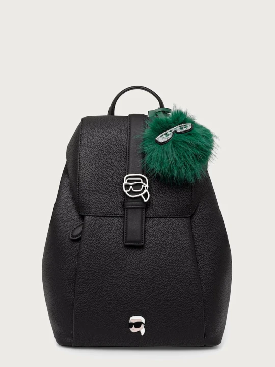 Zdjęcie produktu Karl Lagerfeld plecak miejski damski z imitacji skóry czarny