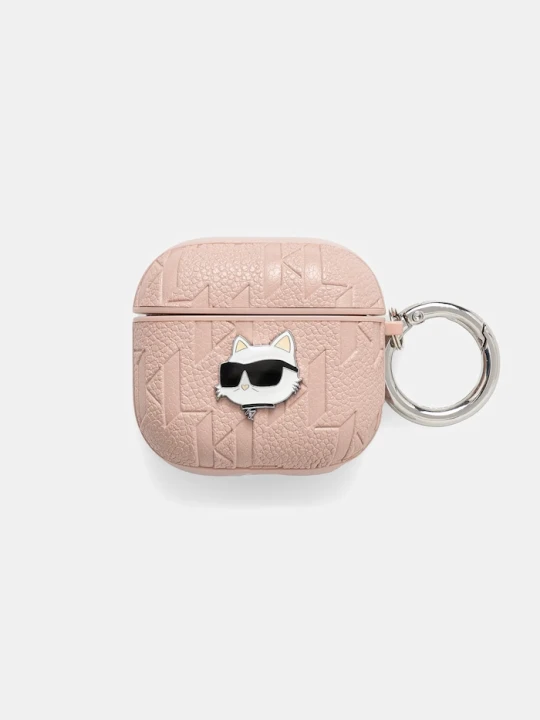 Zdjęcie produktu Karl Lagerfeld pokrowiec na airpods 4 różowy
