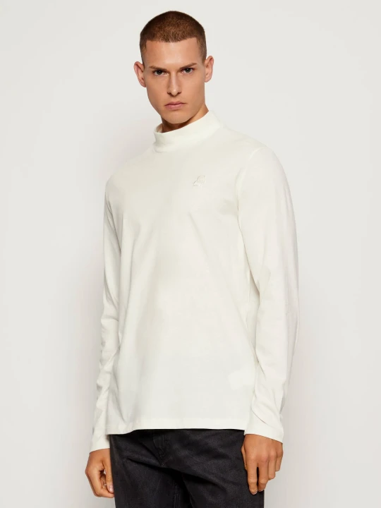 Zdjęcie produktu Karl Lagerfeld Półgolf | Relaxed fit kremowy