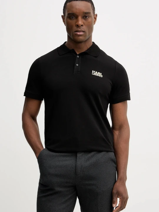 Zdjęcie produktu Karl Lagerfeld polo czarny