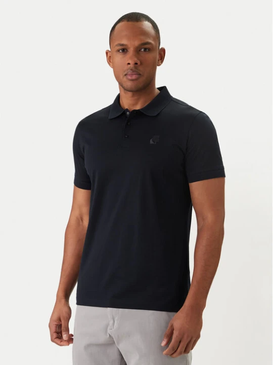 Zdjęcie produktu KARL LAGERFELD Polo 745000 562200 Granatowy Regular Fit