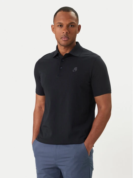 Zdjęcie produktu KARL LAGERFELD Polo 745750 562221 Granatowy Regular Fit
