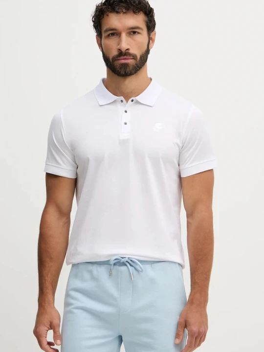 Zdjęcie produktu Karl Lagerfeld polo bawełniane biały